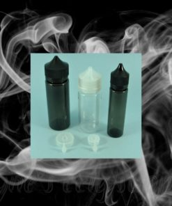 Short Fill PET Plastic Dropper Bottle - FLIP OUT TIP - Tamper Evident And Child Resistant