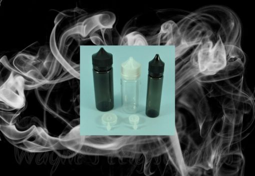 Short Fill PET Plastic Dropper Bottle - FLIP OUT TIP - Tamper Evident And Child Resistant
