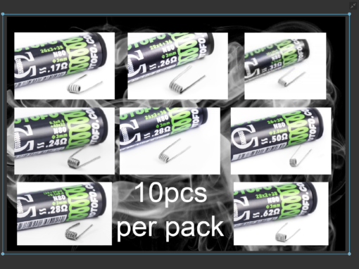 Wotofo - Pre-Built Coils 10pcs per pack