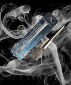 Coil brush cleaner