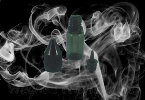 10ML Black Pet Plastic E-cigarette  bottles