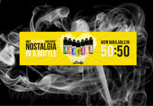 Dinner Lady 50/50 10ml 6,12,18mg