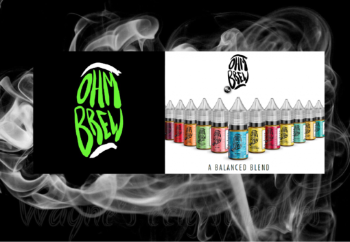 Ohm Brew Nic Salts E-Liquid 3,6,12,18mg 10ml