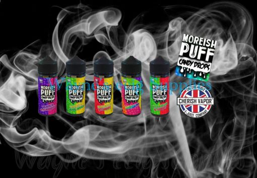 Moreish puff candy drops Eliquid 100ml 0mg