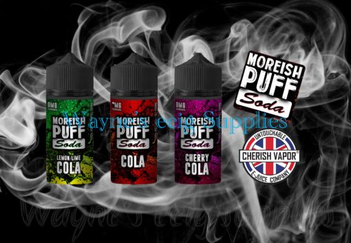 Moreish Puff Soda eLiquid 100ml 0mg