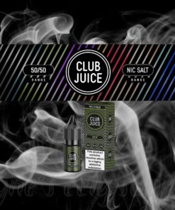 Club Juice E-Liquid 50/50 10ml 0,3,6,12,18mg