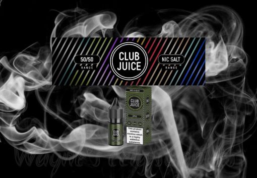 Club Juice E-Liquid 50/50 10ml 0,3,6,12,18mg
