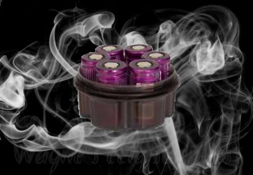 Efest Super Waterproof Vape Battery Case 6 X 18650