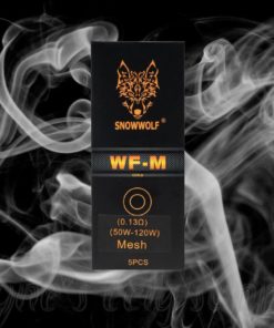 SNOWWOLF - WF-M COILS - 0.13 OHM MESH (50-120W) - PACK OF 5
