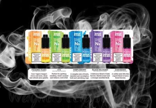 Zeus Juice nic salts 20mg 10ml