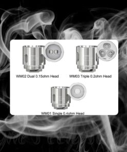 WISMEC ATOMISER HEADS 5 PACK