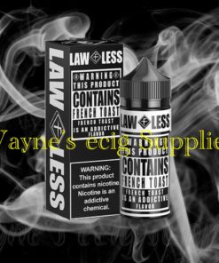 Lawless warning eliquid flawless 100ml 0mg