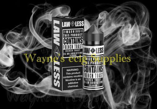 Lawless warning eliquid flawless 100ml 0mg