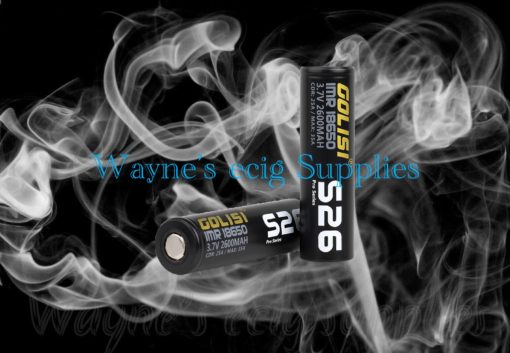 Golisi S26 - 2600mAh 35A 18650 Battery (Pair)