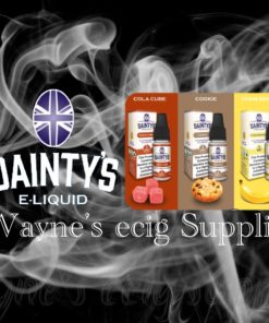 Ecovape Dainty’s eliquid 10ml 12mg clearence