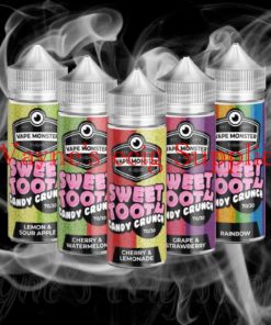 Sweet tooth candy chews by vape monster 100ml 0mg