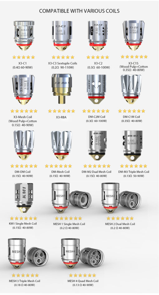 iJoy Shogun JR coils 3pcs - Image 2