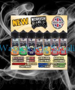 Moreish as flawless custard eliquid 100ml 0mg