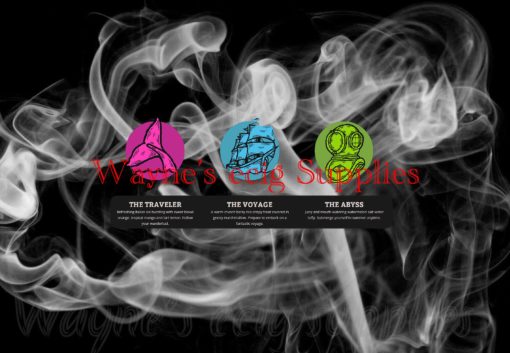 Coastal cloud Eliquid 50ml 0mg all flavours - Image 2