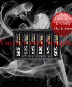 Golisi 6 bay charger and battery bundle S26