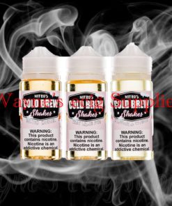 Nitro cold brew coffee,shakes and smoothies Eliquid 100ml 0mg