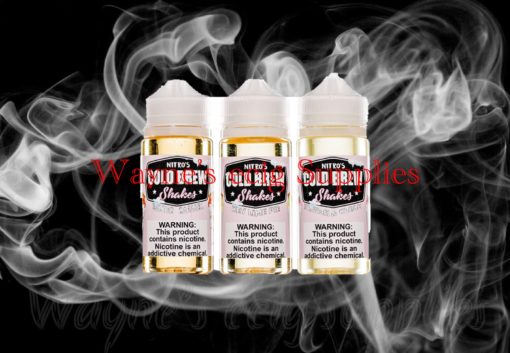 Nitro cold brew coffee,shakes and smoothies Eliquid 100ml 0mg