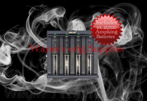 INNOKIN / AMPKING 3000MAH 20700 BATTERY AND GOLISI CHARGER