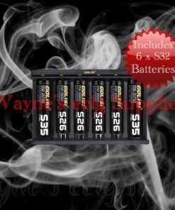 Golisi 6 bay charger and battery bundle S32