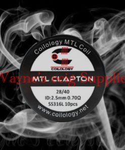 Coilology pre built coils fused clapton mtl 10pcs