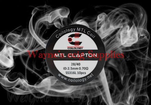 Coilology pre built coils quad fused mtl 10pcs