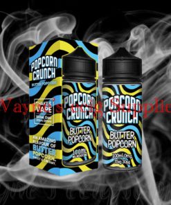 Popcorn crunch eliquid 100ml 0mg