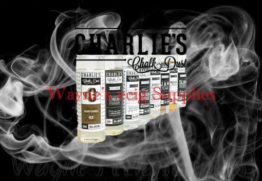 Charlie’s chalk dust 50ml 0mg all ranges