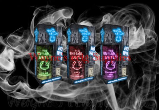Menthol asylum eliquid Cornish Liquids 100ml 0mg