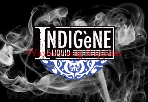 Indigene  eliquid Range 10ml bottles 3,6,12,18mg