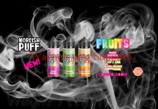 Moreish puff Fruits eliquid 100ml 0mg