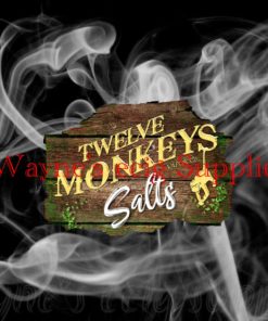 12 monkeys nic salt 10ml 10mg,20mg