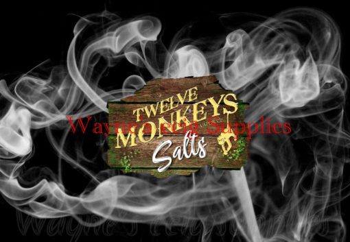 12 monkeys nic salt 10ml 10mg,20mg