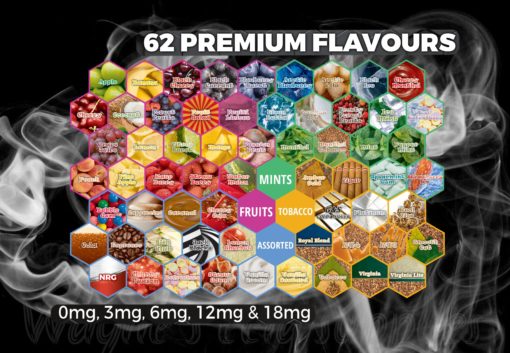 Fog Lites 10ml 0,3,6,12,18mg qcig dreams juice