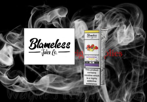Blameless juice co eliquid salts 10,20mg 10ml
