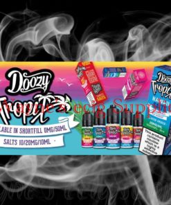 Doozy Vape eliquid Tropix rangesalts 10mg,20mg 10ml