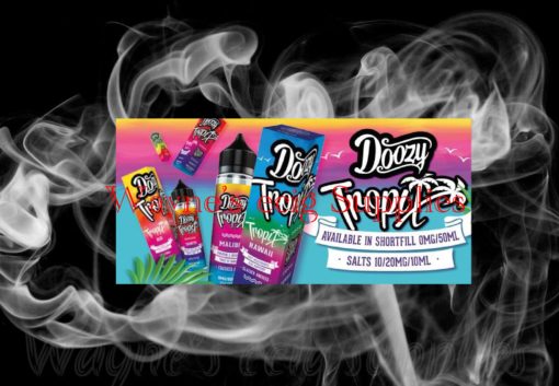 Doozy Vape eliquid Tropix range 50ml 0mg
