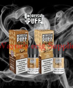 Moreish Puff tabacco nic salts 10ml 10mg 20mg