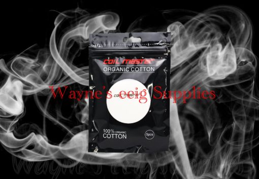 Coil Master 100 percent Organic Cotton 5pcs