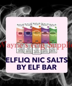 ELFLIQ THE OFFICIAL ELFBAR NIC SALT 10ml 10mg,20mg