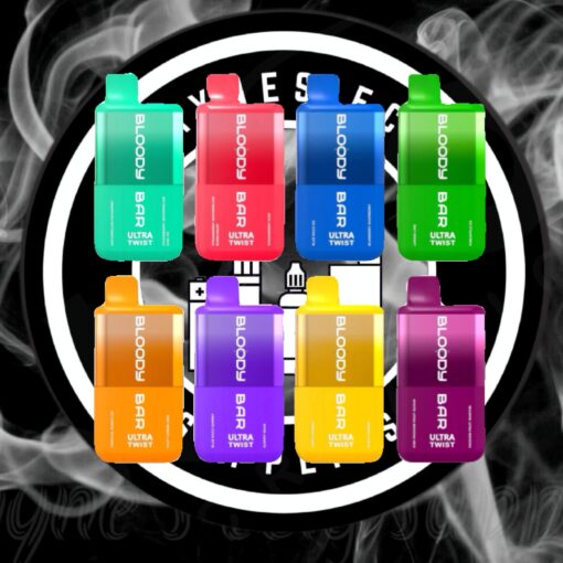 20k Puff Ultra Twist Disposable Vape Kit by Bloody Bar 2ml 20mg