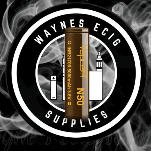 Vapcell N50 5000mAh 21700 Battery